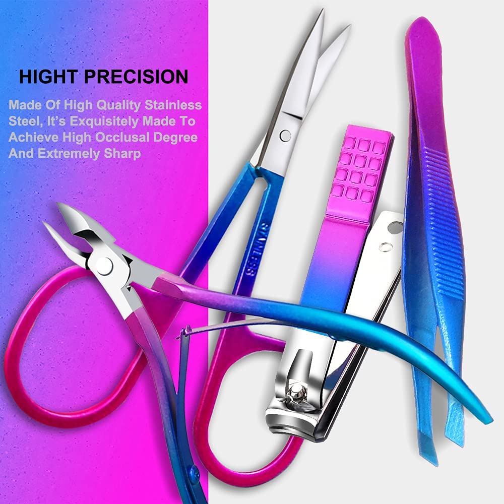 iCare Professional Nail Clipper Nail File Nail Cutter 15PCS Manicure Kit iCare Professional Nail Clipper Nail File Nail Cutter 15PCS Manicure Kit